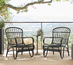 Belize Metal Round Outdoor Accent Table (12&quot;)