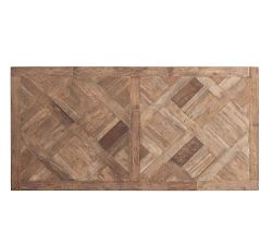 Parquet Rectangular Grand Reclaimed Wood Coffee Table (79&quot;)