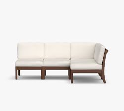 Chatham Mahogany 4-Piece Armless Sectional