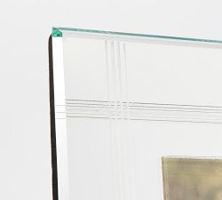 Etched Plaid Frame