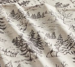 Rustic Forest Percale Pillowcases - Set of 2