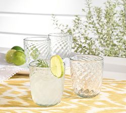 Twist Outdoor Drinking Glasses - Set of 4