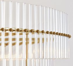 Mallory Crystal Round Chandelier (30&quot;-48&quot;)