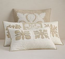 Aloha Handcrafted Cotton Patchwork Quilted Sham