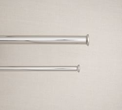Standard Polished Nickel Curtain Hardware Collection