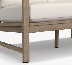 Indio Eucalyptus Outdoor Loveseat (50&quot;)