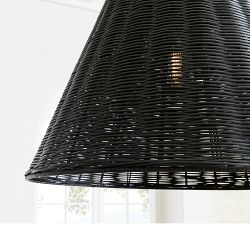 Marion Woven Pendant (17&quot;-26&quot;)