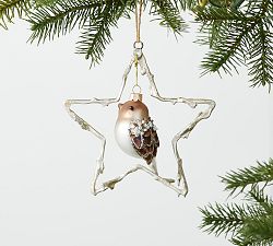 Mercury Hanging Bird Ornament