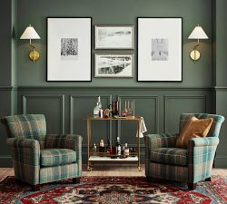 Delaney Marble Bar Cart (33.5&quot;)