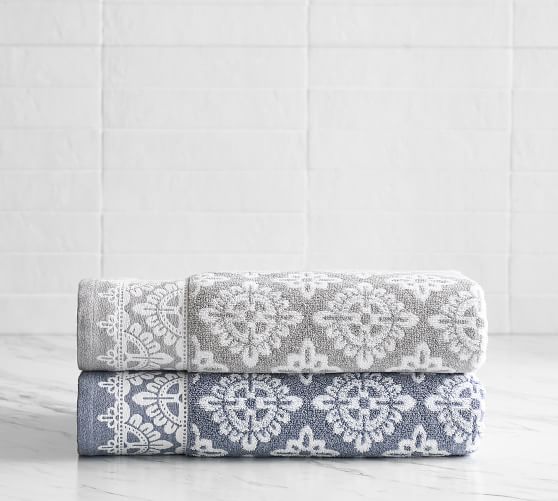 Alva Organic Jacquard Towel