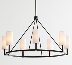 Ian Metal Round Chandelier (43&quot;)