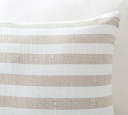 Leandra Striped Reversible Outdoor Pillow