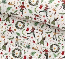 Nutcracker Organic Percale Sheet Set