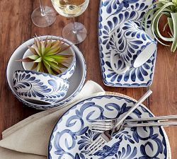 Puebla Porcelain Cereal Bowls