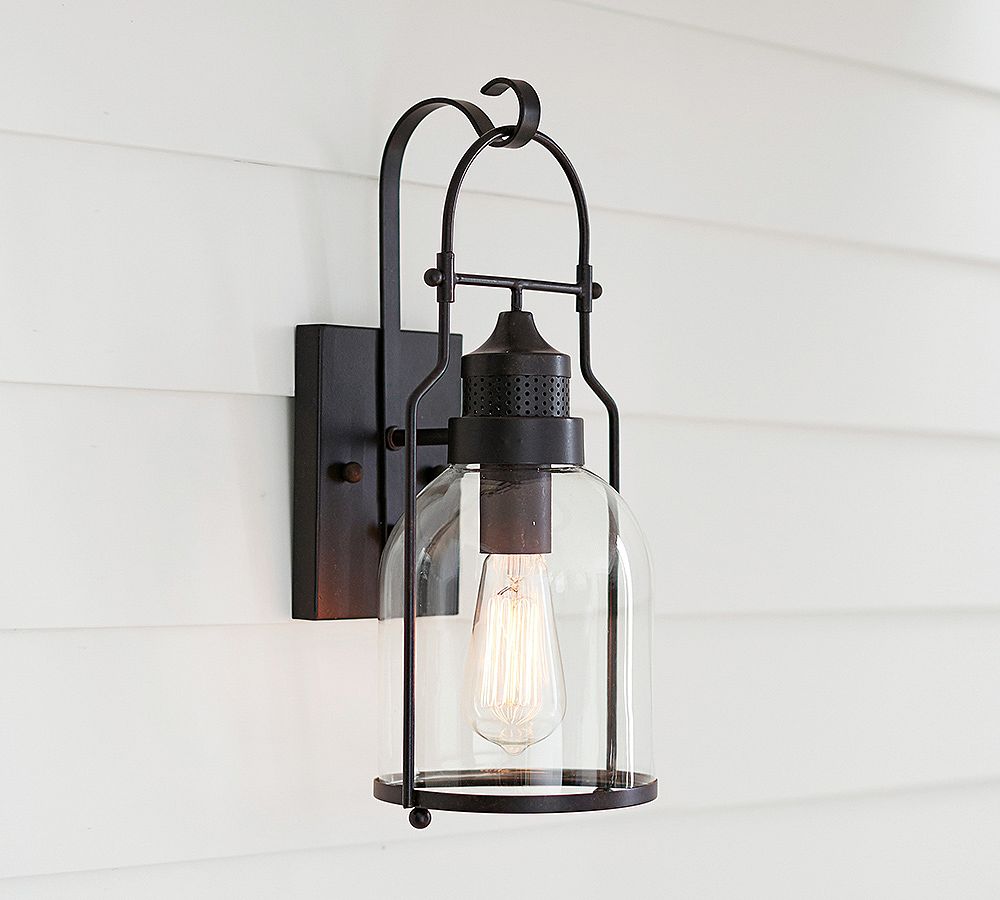 Taylor Outdoor Metal Sconce (16'')