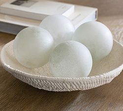 Frosted Glass Spheres