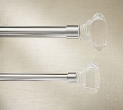 Standard Polished Nickel Curtain Hardware Collection