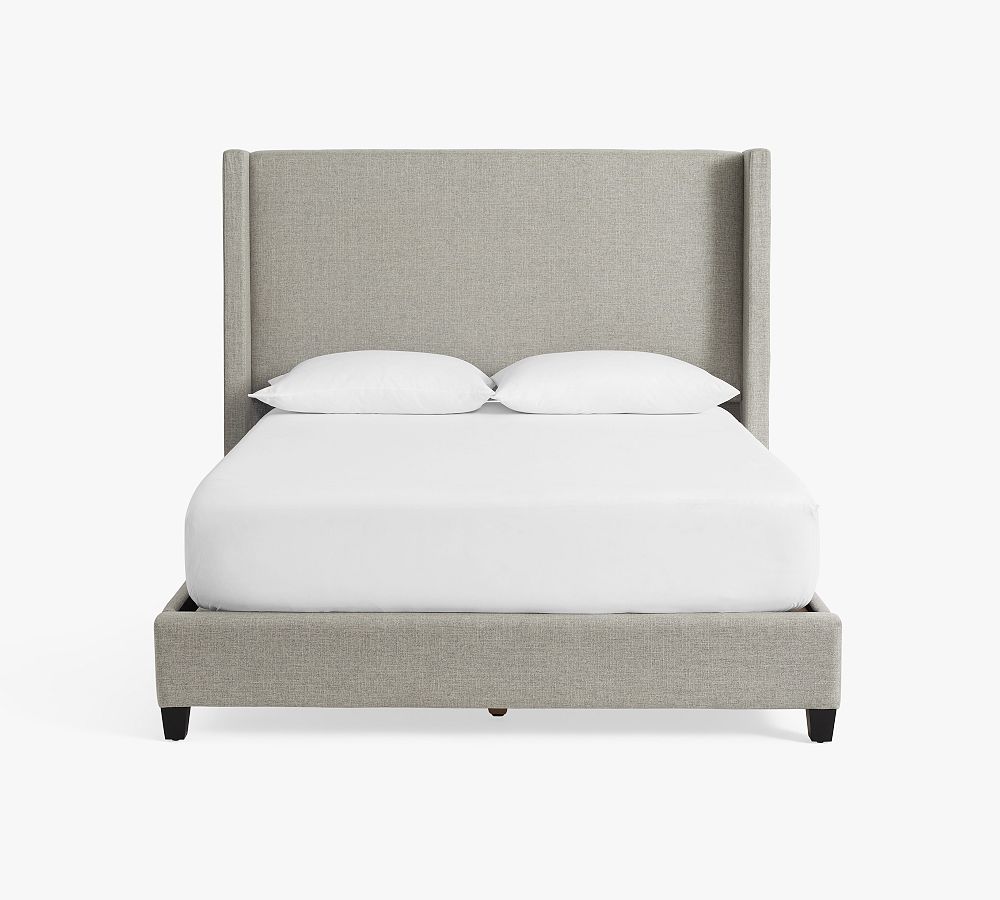 Elliot Shelter Upholstered Bed - Modern Design