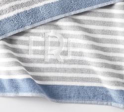 Mini Striped Organic Beach Towel