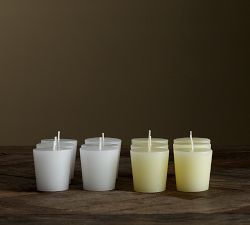 Unscented Votive Candles - Set of 12