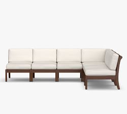 Chatham Mahogany 6-Piece Armless Sectional