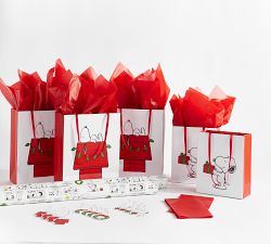 Peanuts&#8482; 19-Piece Holiday Gift Wrapping Set