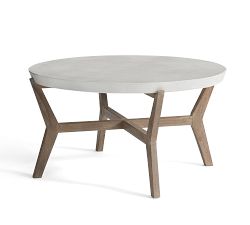 Raylan Concrete Outdoor Coffee Table