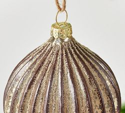 Bronze Ribbed Finial Ornament