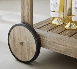 Indio Eucalyptus Bar Cart (36&quot;)