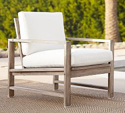 Indio Eucalyptus Outdoor Lounge Chair