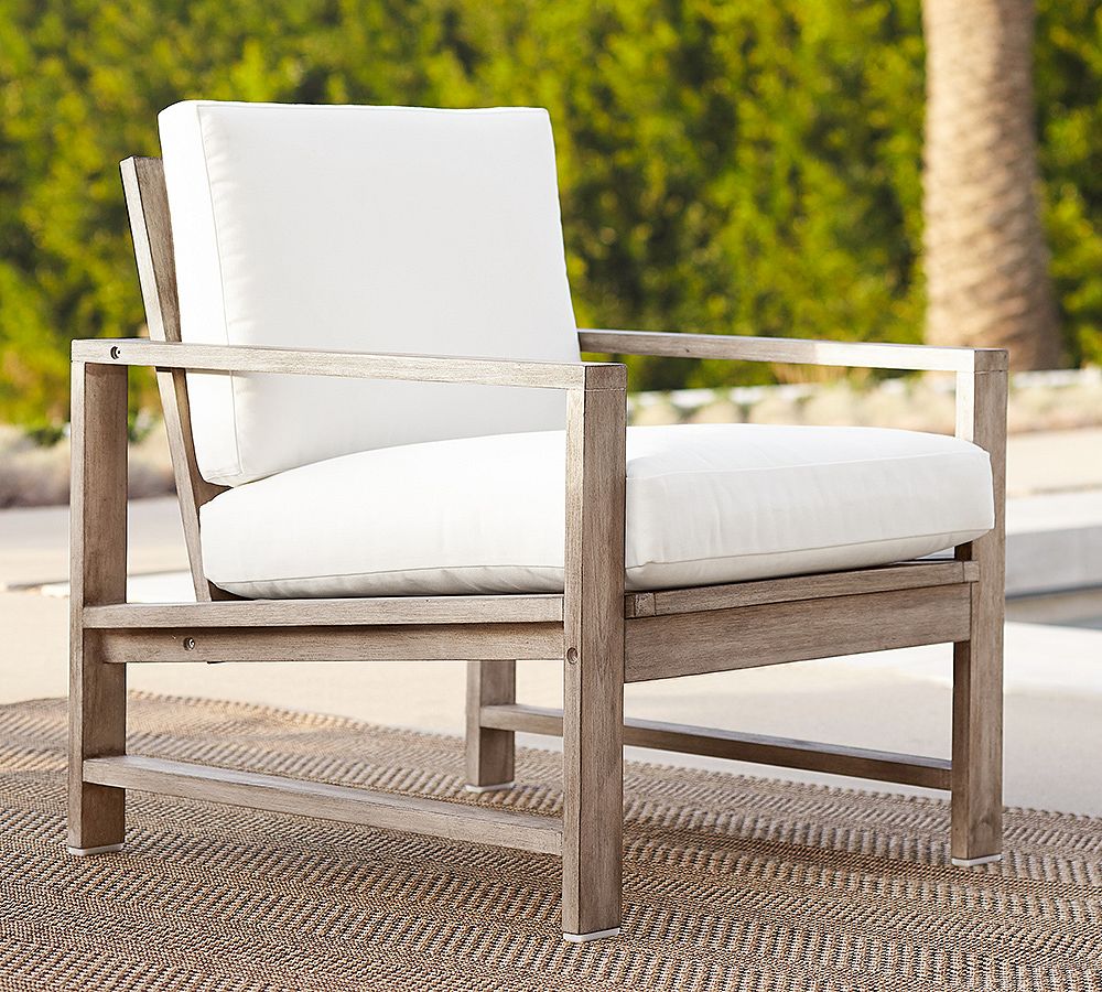 Indio Eucalyptus Outdoor Lounge Chair