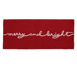 Merry &amp; Bright Doormat