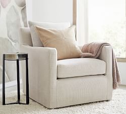 Pieced Suede Pillow