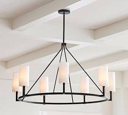 Ian Metal Round Chandelier (43&quot;)