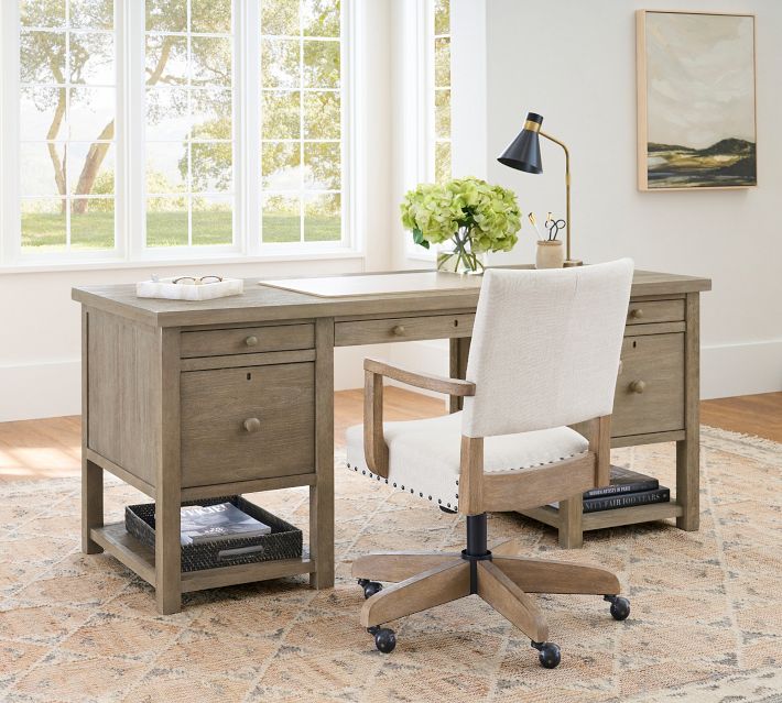 Coastal farmhouse desk discount