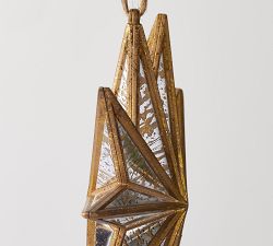 10 Point Mirrored Star Ornament