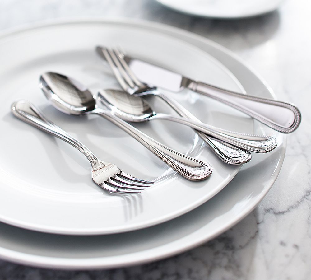 Adele Beaded Flatware Sets