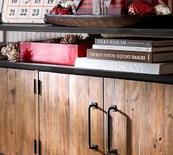 Juno Reclaimed Wood Media Console (46&quot;- 68&quot;)