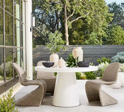 Laine Outdoor Milk Glass Tall Sconce (25'')