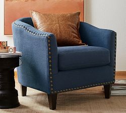 Pieced Leather Pillow