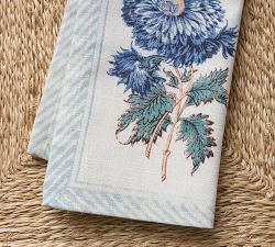 Chrysanthemum Organic Cotton Napkins - Set of 4