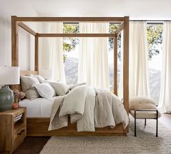 Belgian Flax Linen Handcrafted Basketweave Quilt
