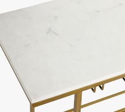 Delaney Marble Bar Console (34&quot;)