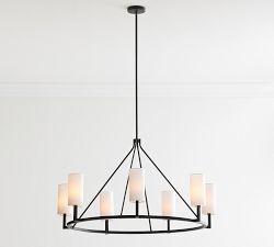 Ian Metal Round Chandelier (43&quot;)