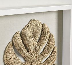 Woven Leaf Shadow Box
