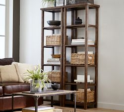 Mateo Narrow Etagere Bookcase (22.5&quot;)