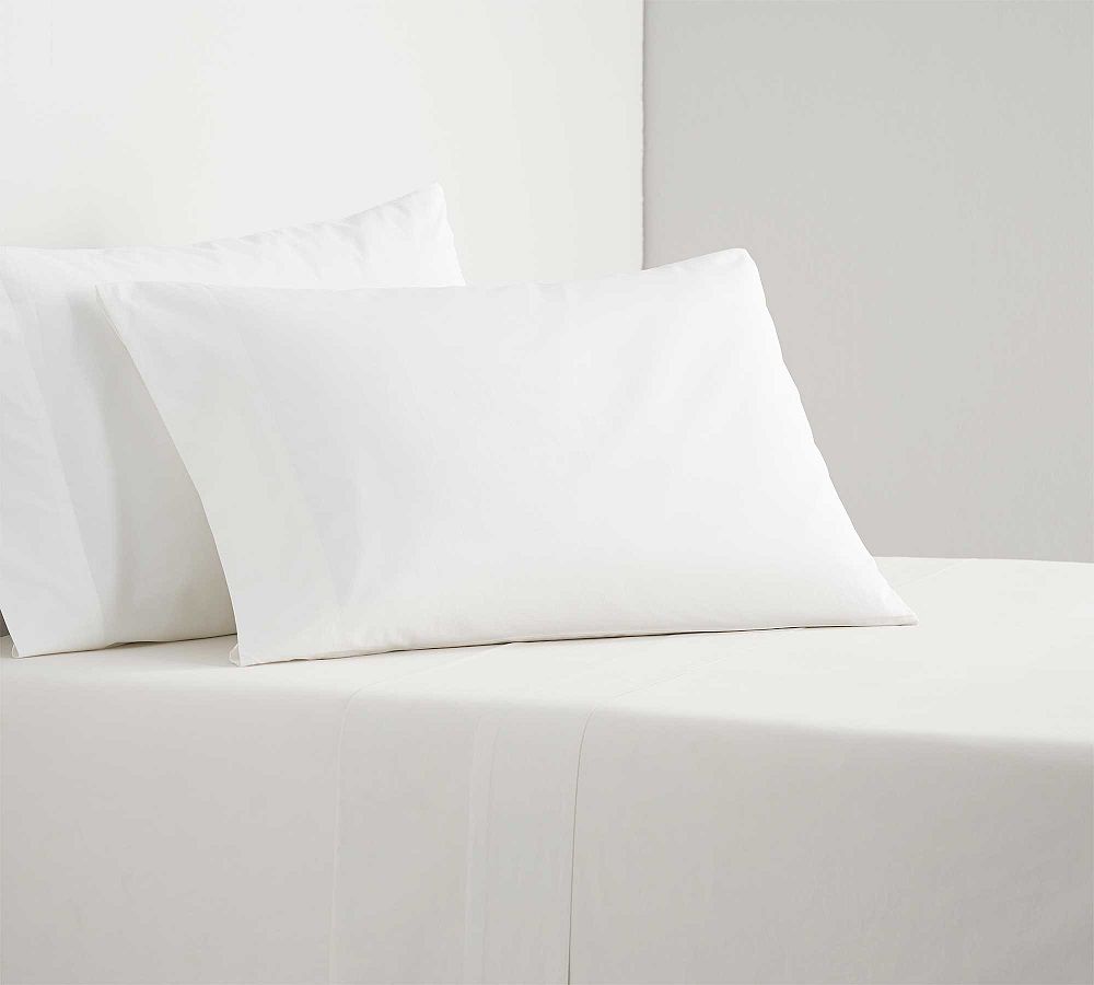 Soft Washed Organic Percale Sheet Set (Size: King)