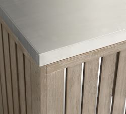 Abbott Outdoor Kitchen Acacia Two-Drawer Cabinet (31&quot;)