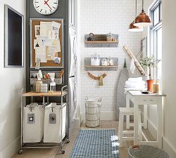 Galvanized Wall-Mount Laundry Drying Rack
