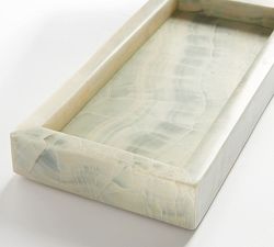 Handcrafted Onyx Marble Catchalls